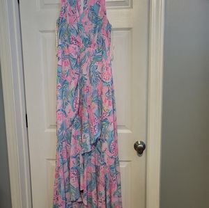 Lilly Pulitzer Dresses Lilly Pulitzer Taylee Gimme The Juice Maxi Dress Size 8